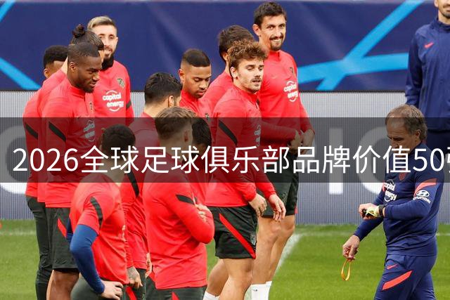 2026全球足球俱乐部品牌价值50强出炉 皇马巴萨领跑
